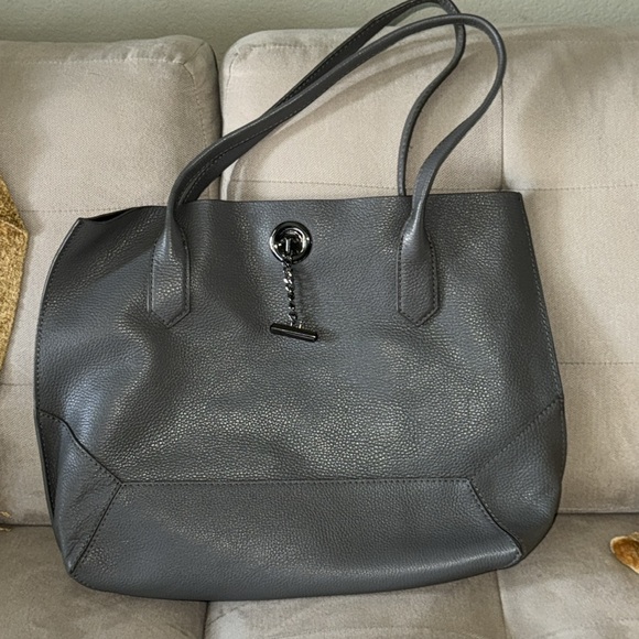 Botkier Waverly Tote In Gray Leather - Picture 7 of 12